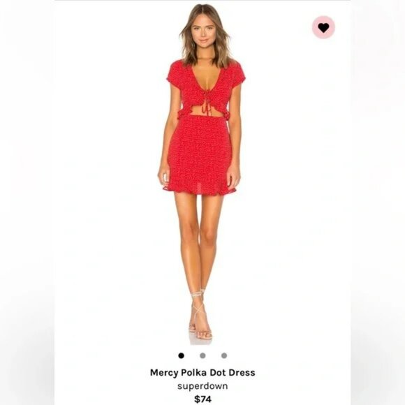 superdown Mercy Polka Dot Dress - Picture 3 of 6